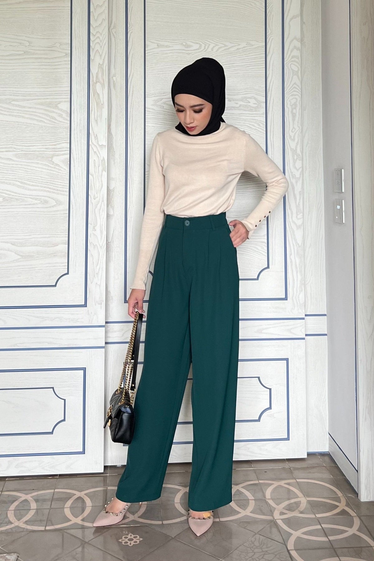 celana panjang wanita kekinian