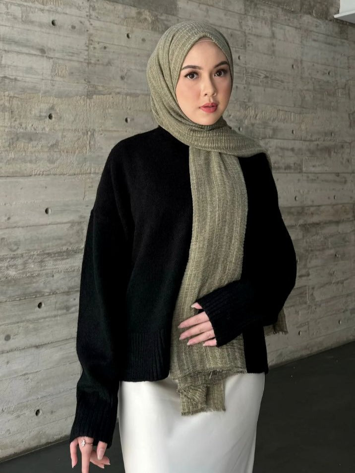 Kelebihan Hijab Bahan Crinkle, Bye-Bye Setrika!