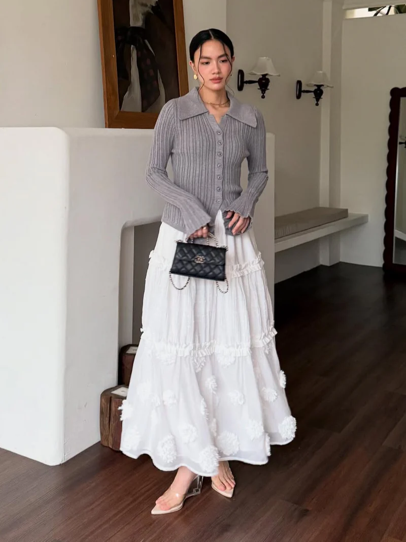 Outfit Wanita Bertubuh Tinggi dan Kurus Biar Lebih Proporsional