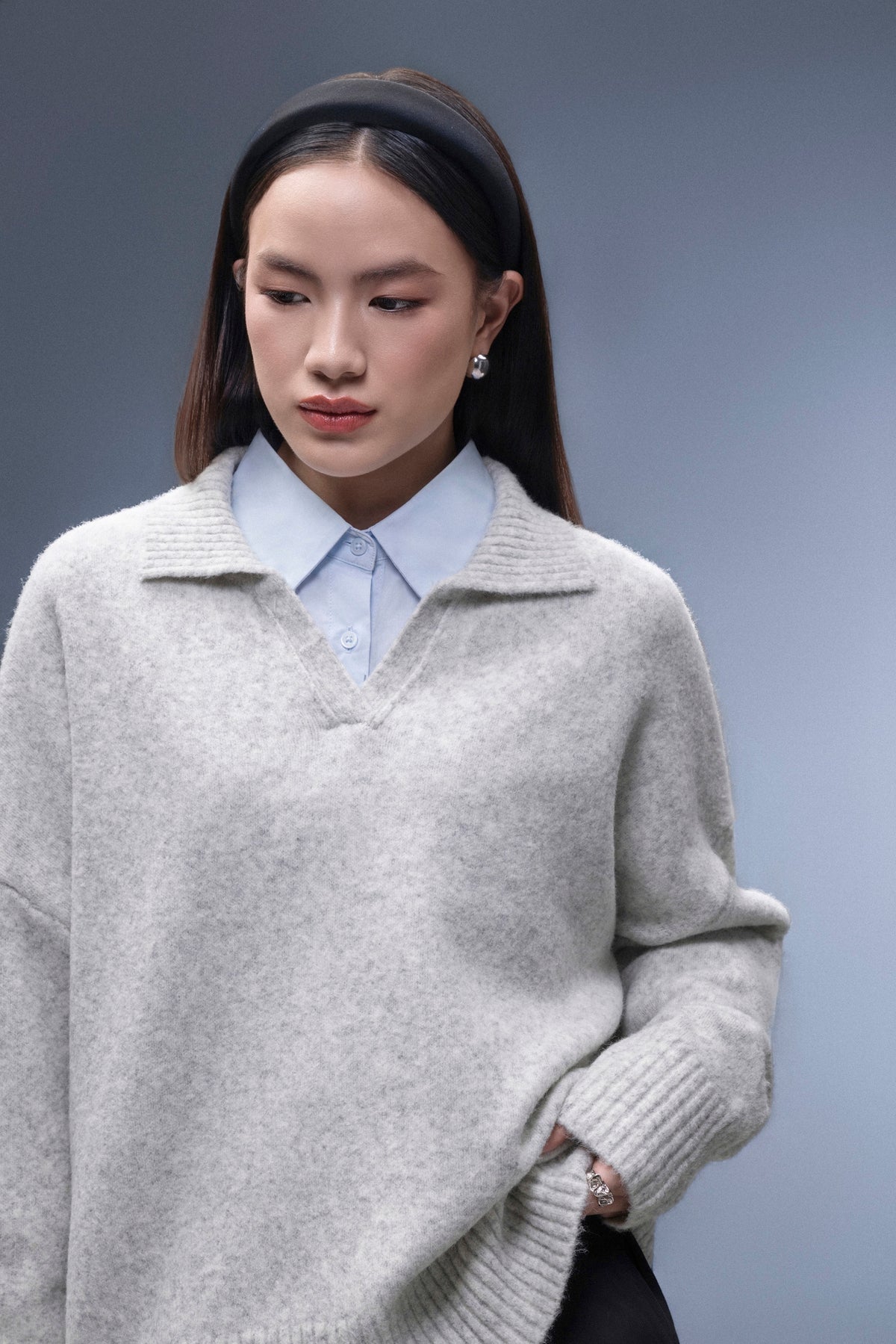 Alden Polo Sweater - Premium Wool Knitwear