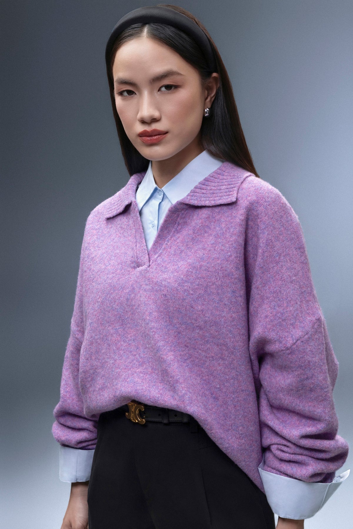 Alden Polo Sweater - Premium Wool Knitwear