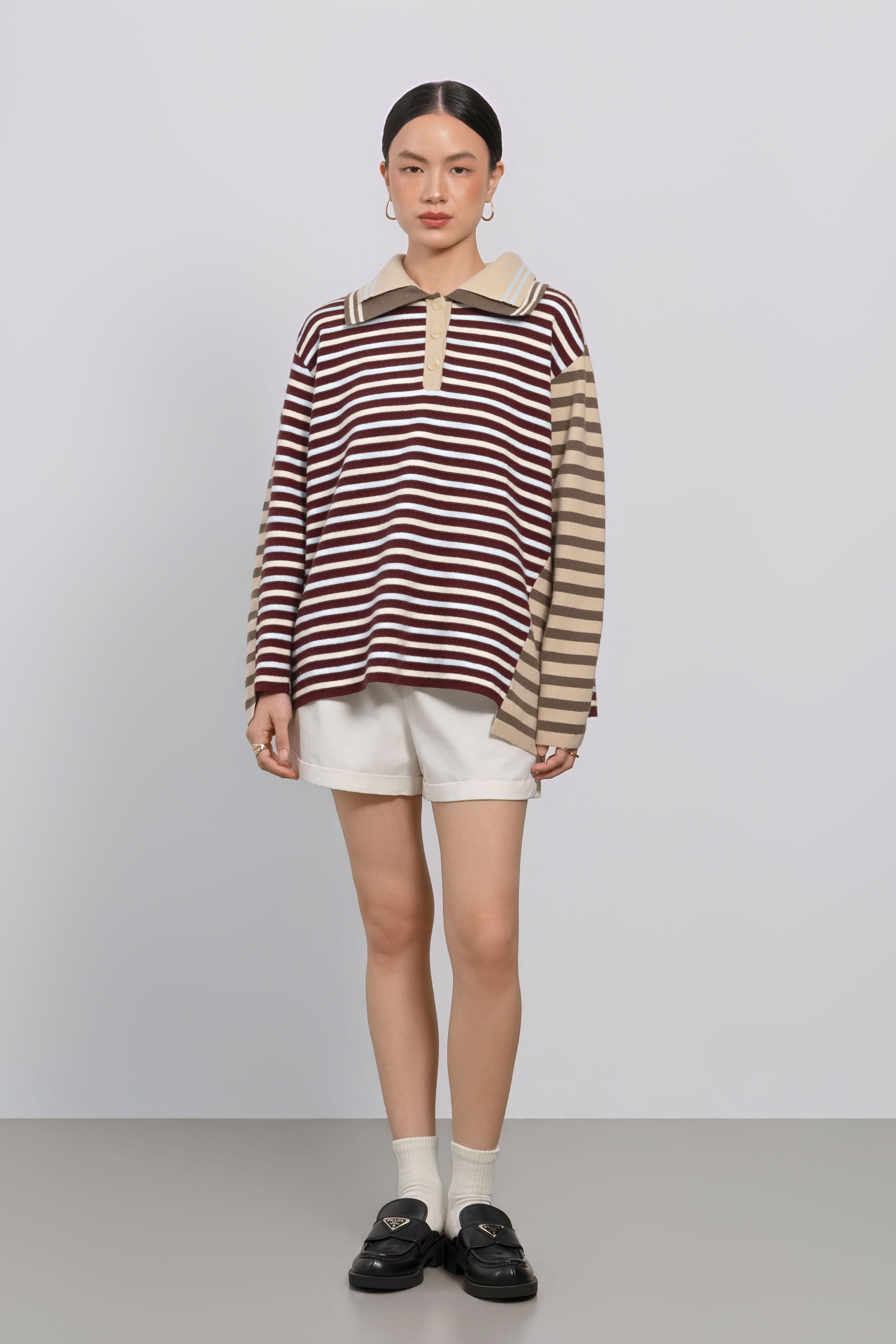 Bowie Polo Sweater - Premium Casual Knitwear