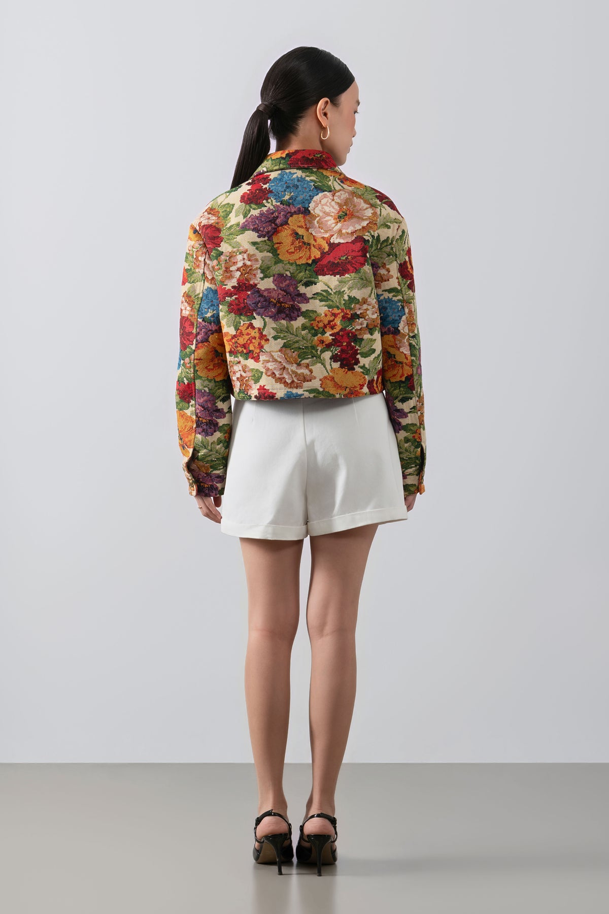 Amelie Jacket – Floral Tapestry Jacquard