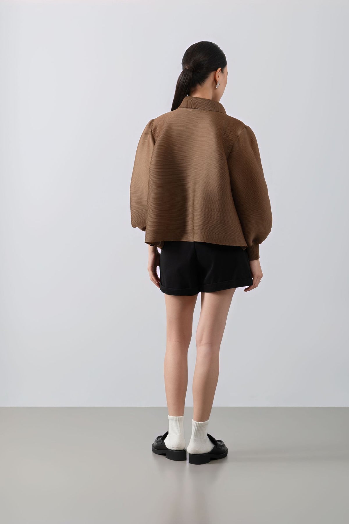 Aurelie Pleats Top – Elegant Pleated Top