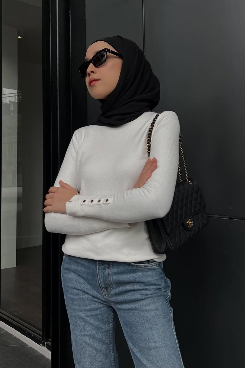GG Inner Knit - Dalaman Atasan Wanita Bahan Rajut