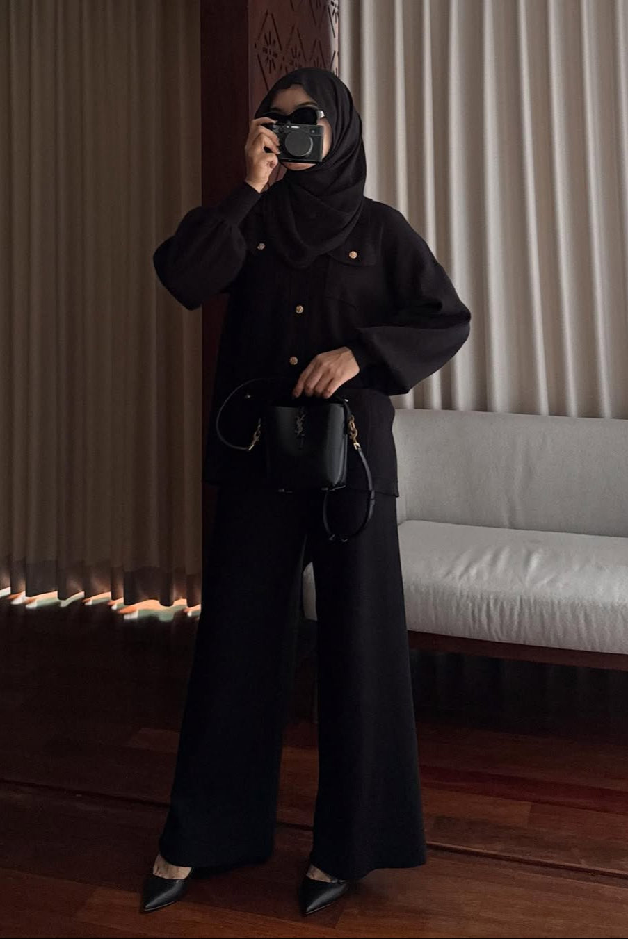 Aluna Set - Setelan Atasan Bawahan Wanita Bahan Knit