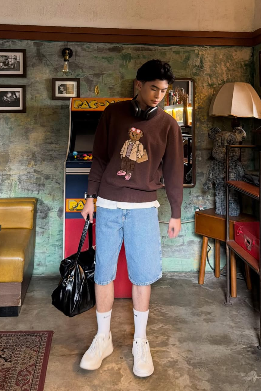 GONEGANI Man - GG Bear Sweater
