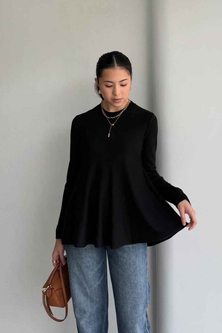 Joe Sweater - Atasan Wanita Basic Stylish Bahan Soft Knit
