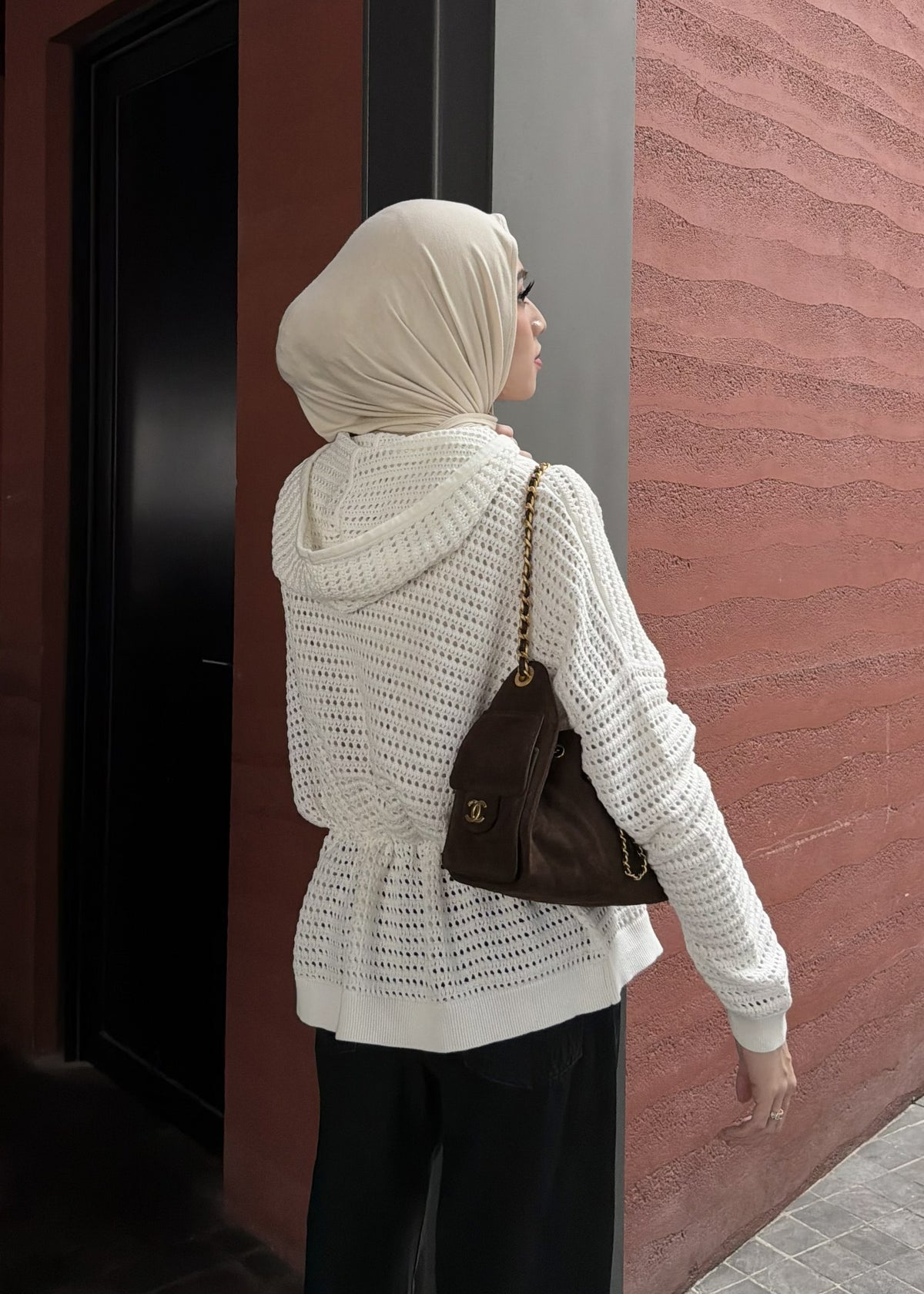 Lumi Knit Sweater - Premium Cotton Crochet Sweater