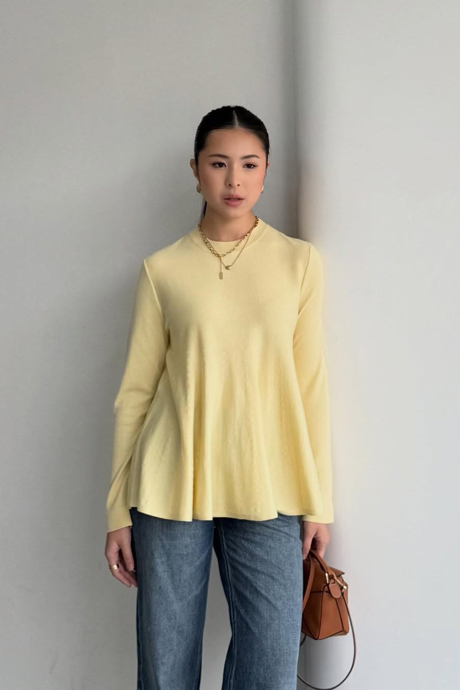 Joe Sweater - Atasan Wanita Basic Stylish Bahan Soft Knit