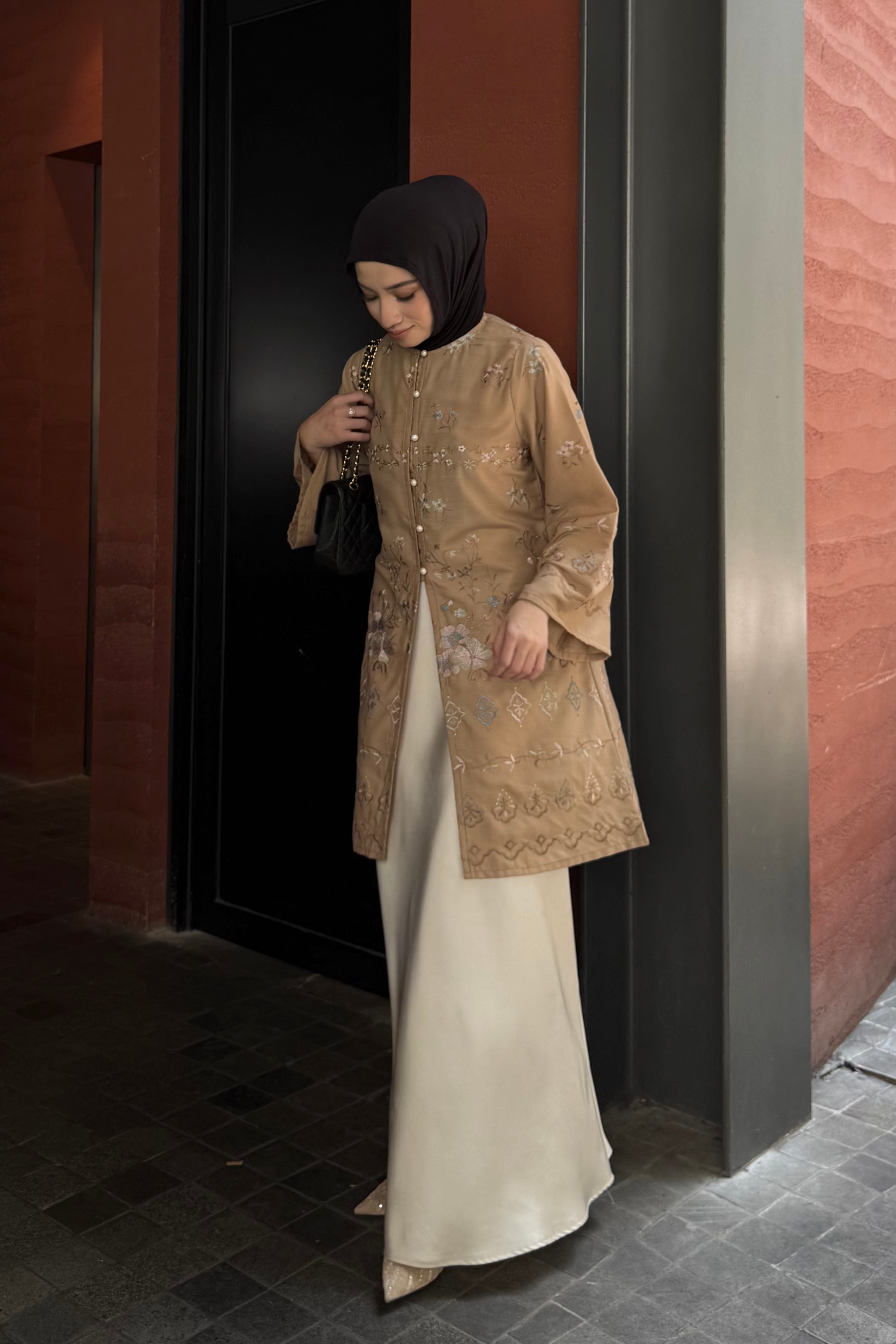 Rayana Tunic Series - Long Tunik Wanita Elegan Dan Mewah Bahan Cotton Spesial Hari Raya