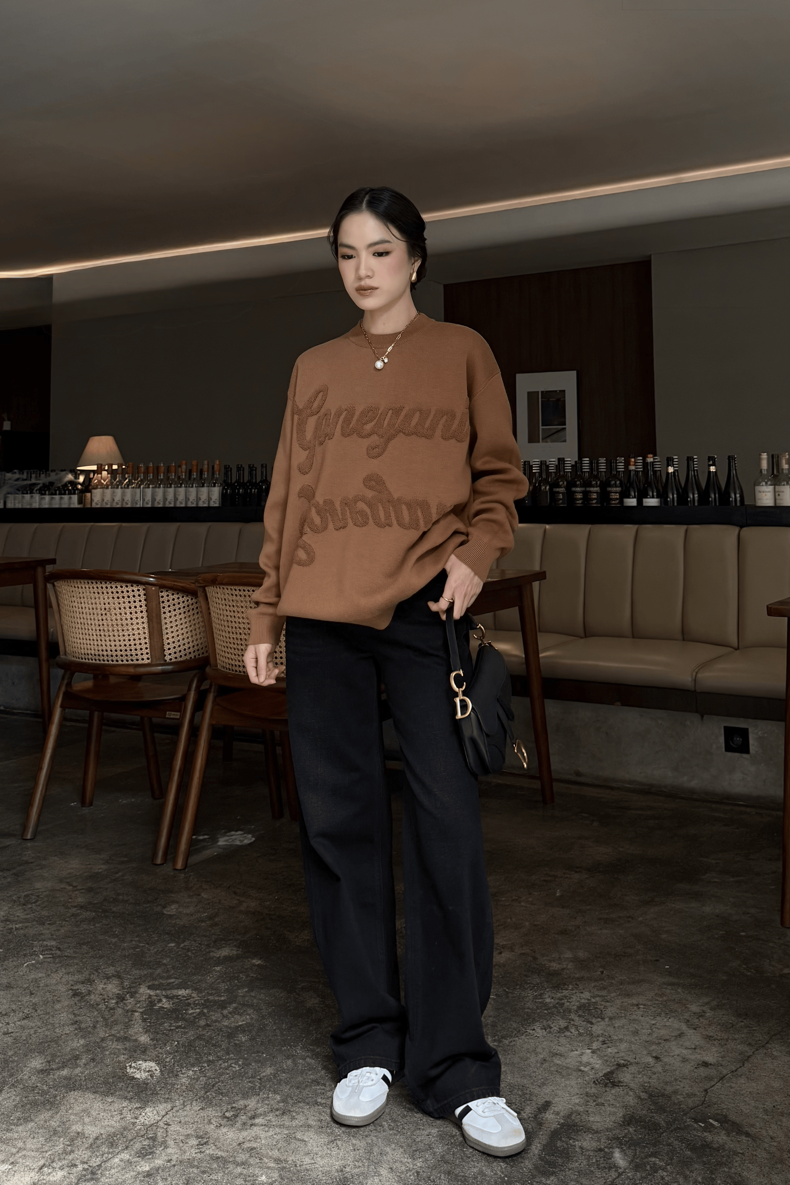 Straight Jeans - Celana Jeans Classic Wanita Timeless