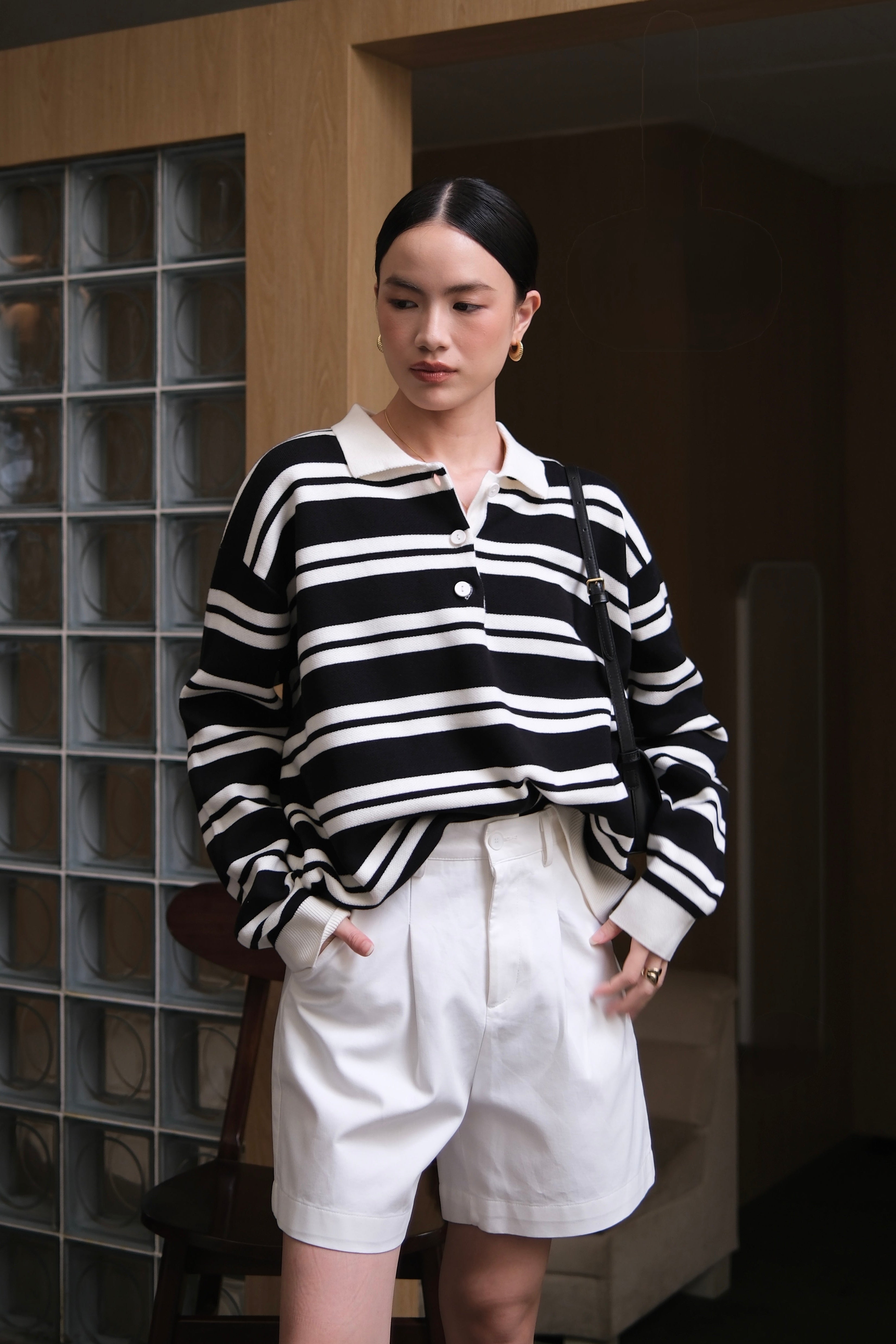 Hiptoon Stripe Sweater – Premium Striped Knitwear