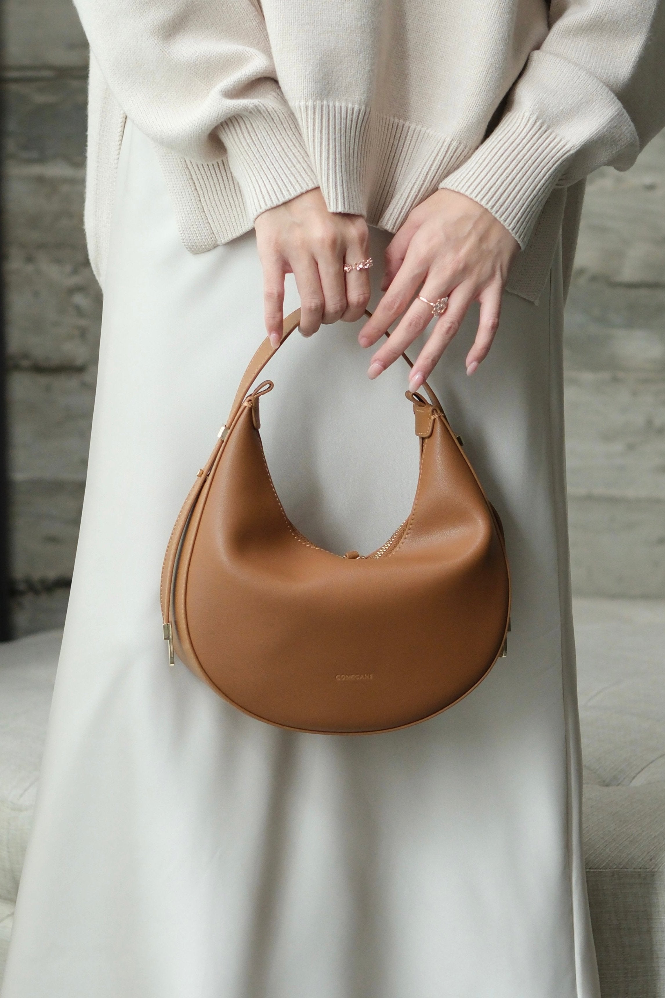 Cresent Bag - Emerald - Tas Wanita Simpel Elegan
