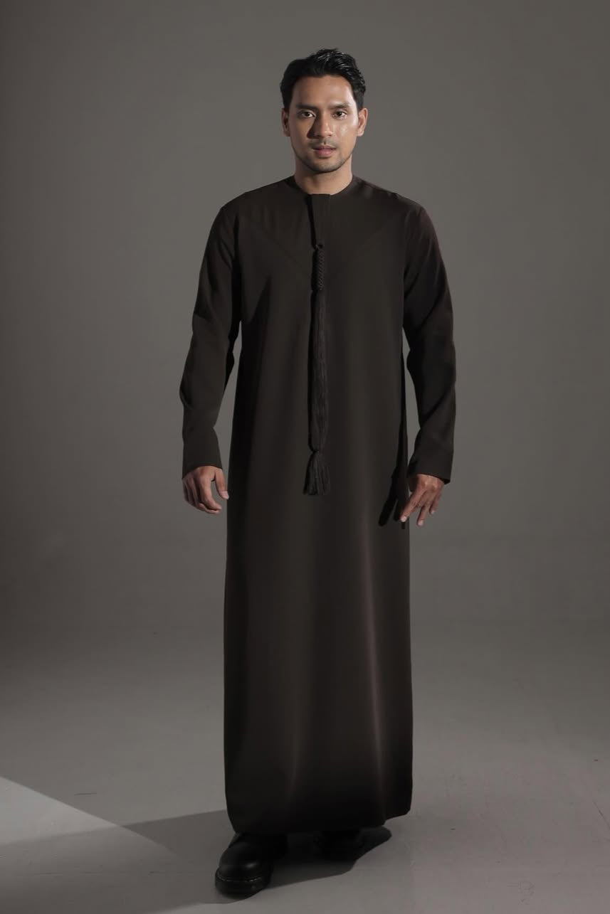 Djibo Thobe - Cappucino - Gamis Pria Modern Premium Original
