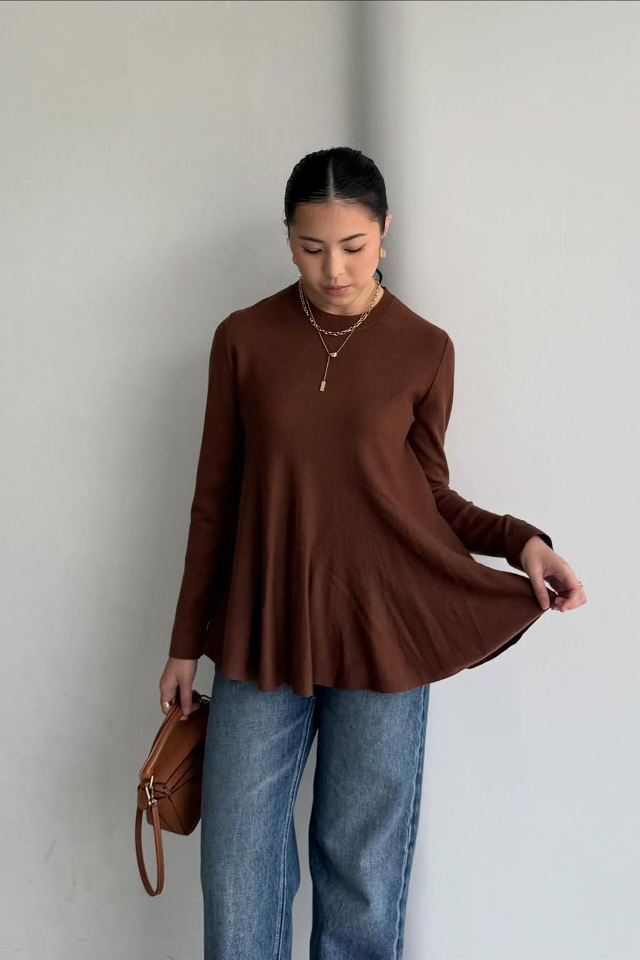 Joe Sweater - Atasan Wanita Basic Stylish Bahan Soft Knit