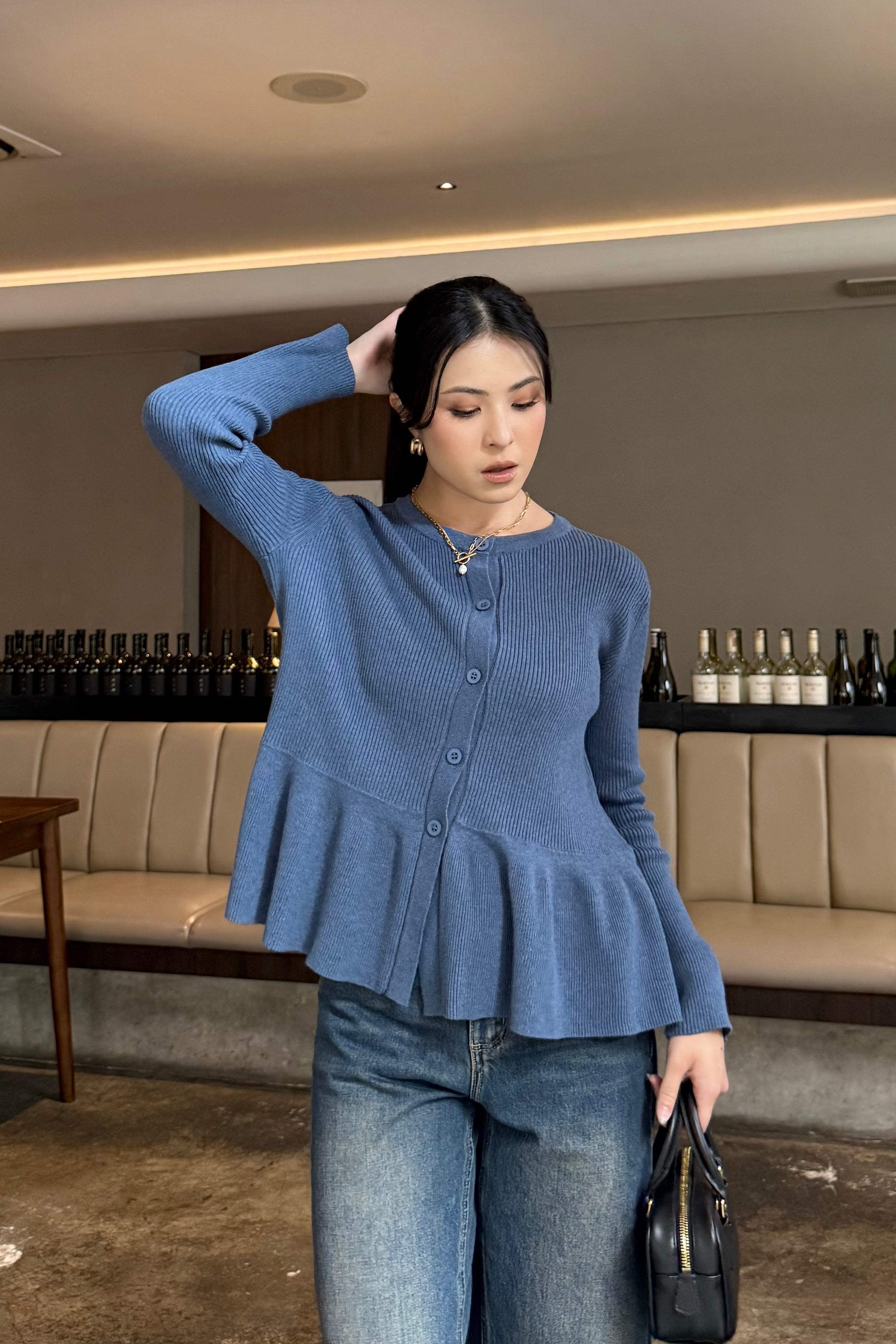 Oene Sweater - Atasan Wanita Trendy Bahan Cotton Import