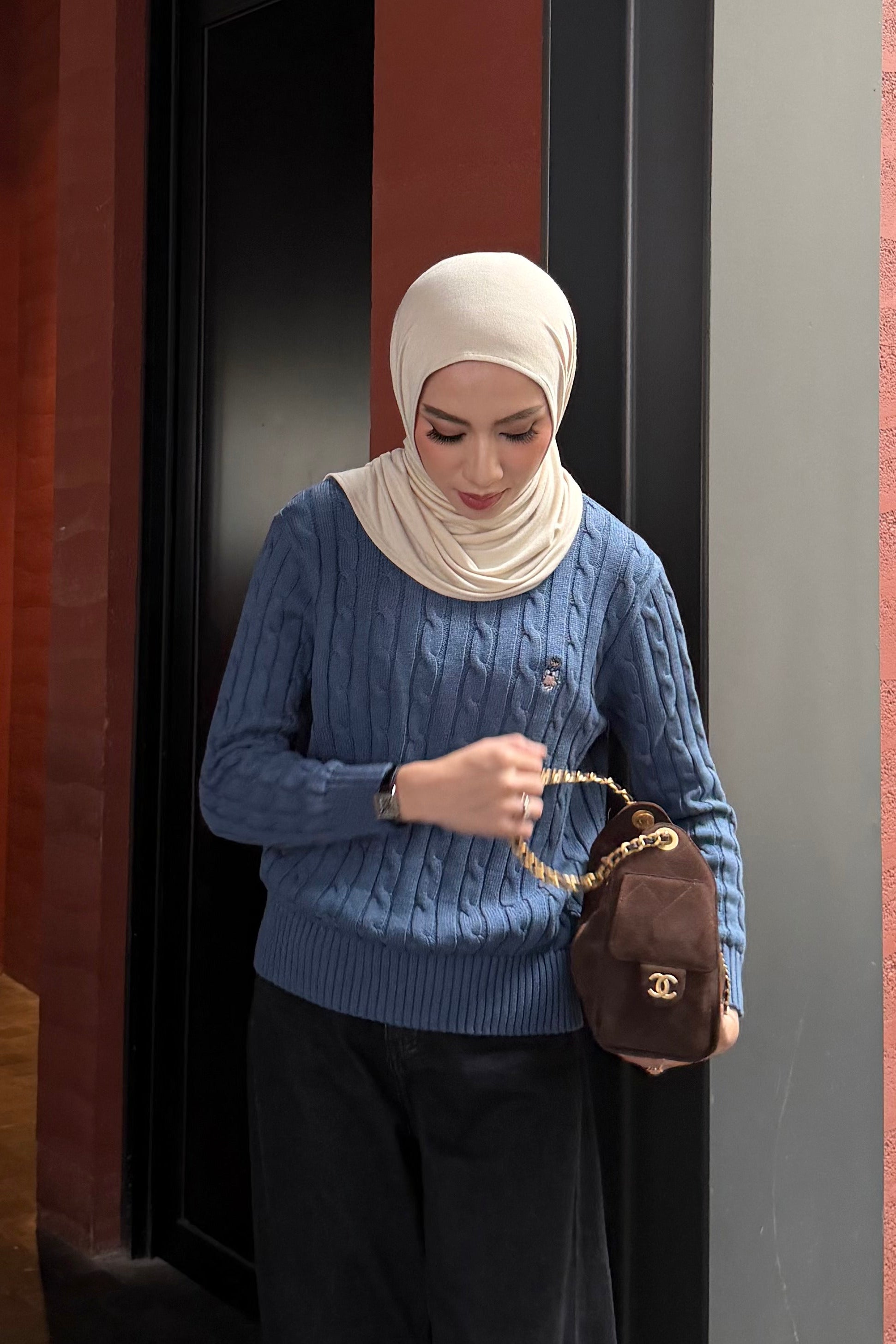 Beary Series - Cardigan Dan Sweater Wanita Shortsleeved & Longsleeved Bahan Cotton Knit