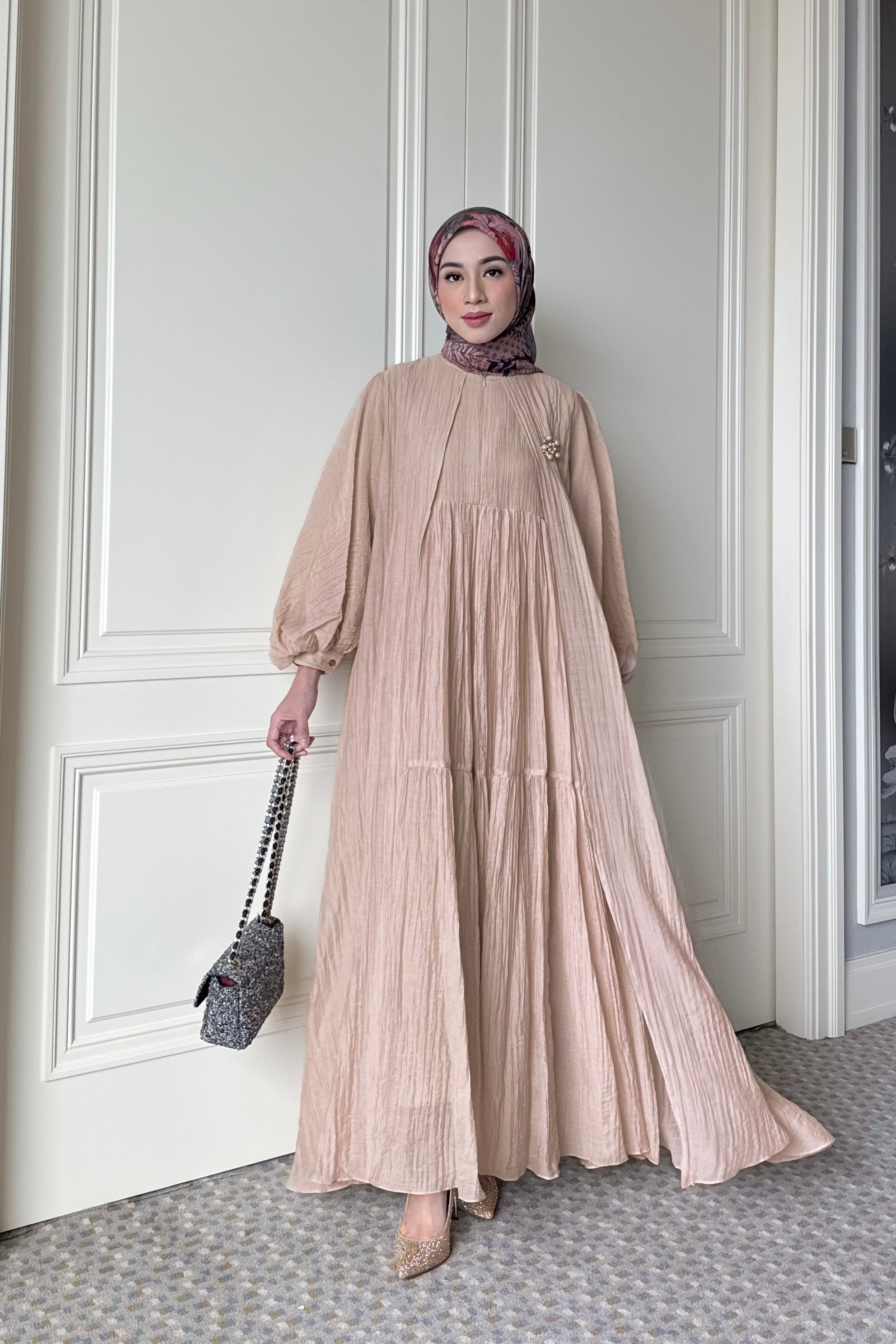 Zama Dress - Outer Dress Polos Wanita Simple Elegan