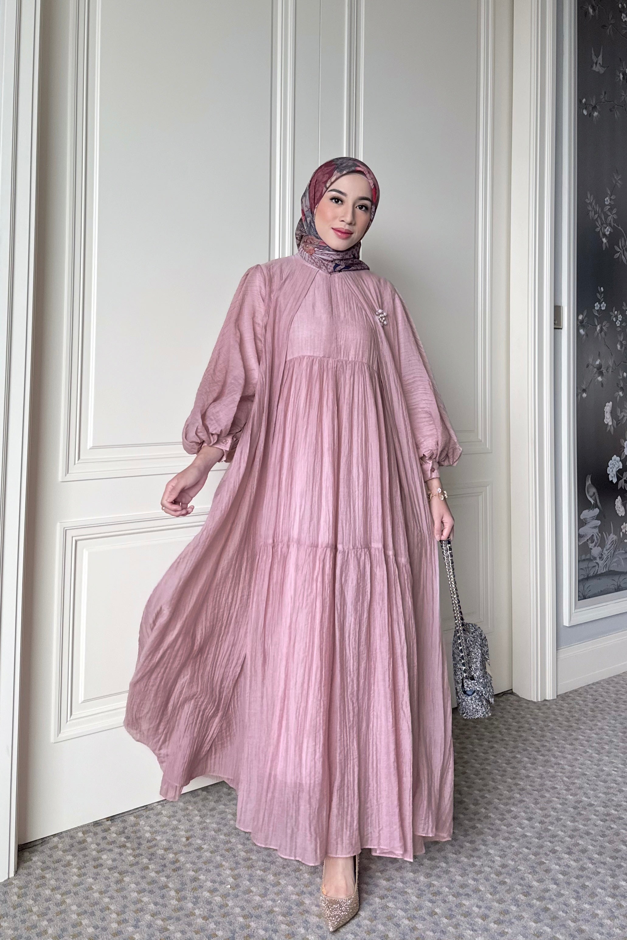 Zama Dress - Outer Dress Polos Wanita Simple Elegan