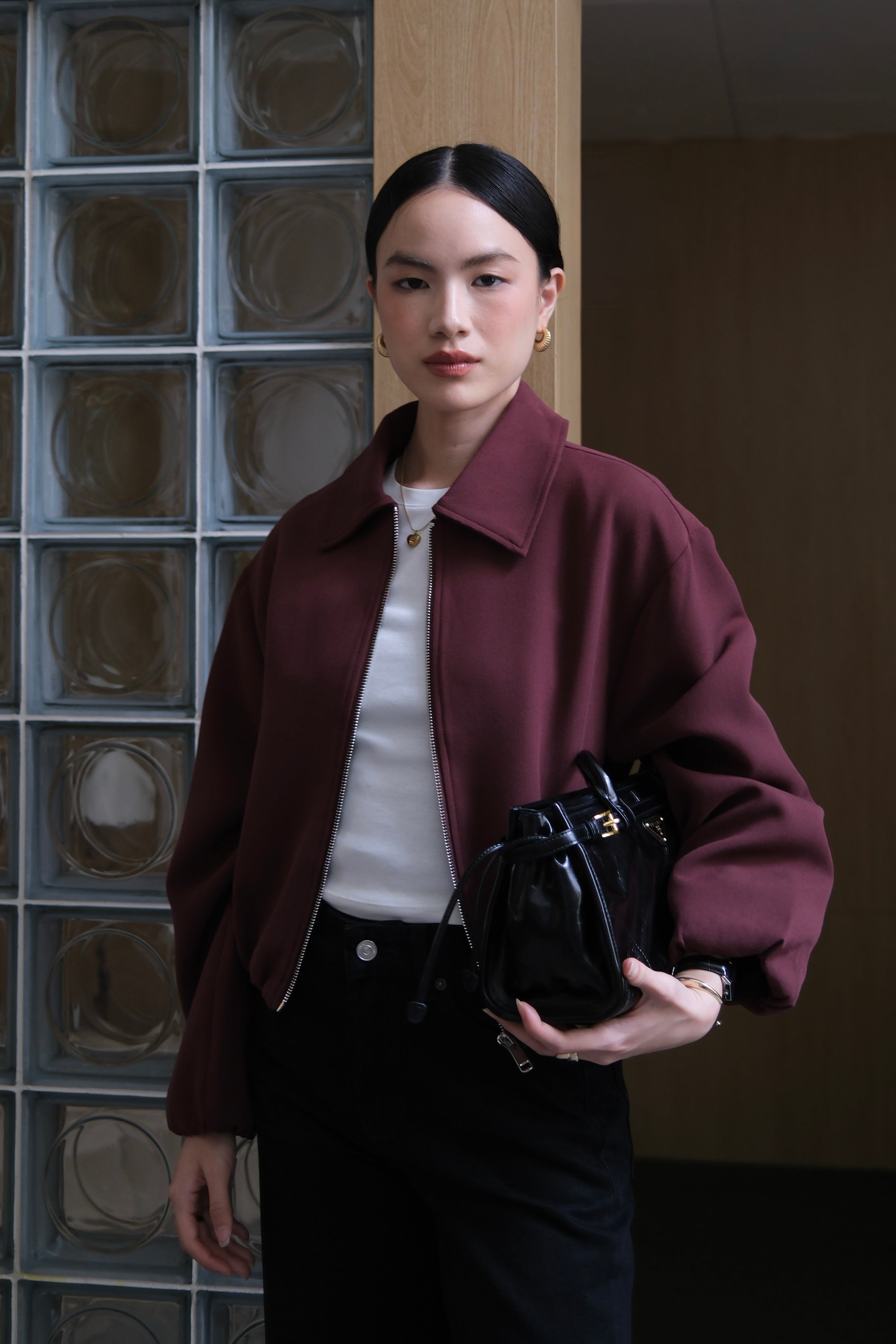 Maison Jacket - Jaket Wanita Casual Chic Gaya Minimalis & Elegan