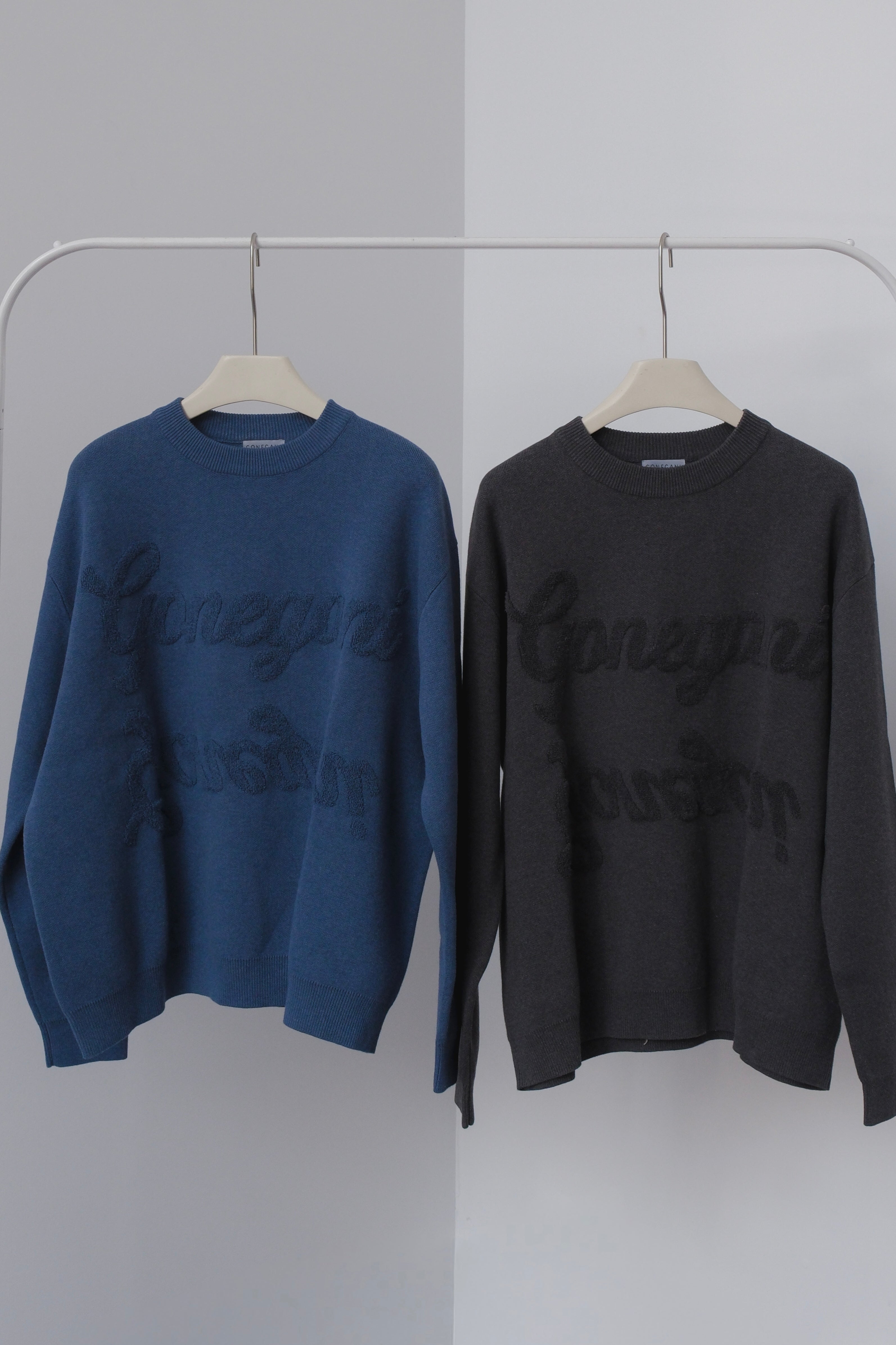 Boxy Sweater - Sweater Unisex Bahan Cotton Knit Premium (Man)