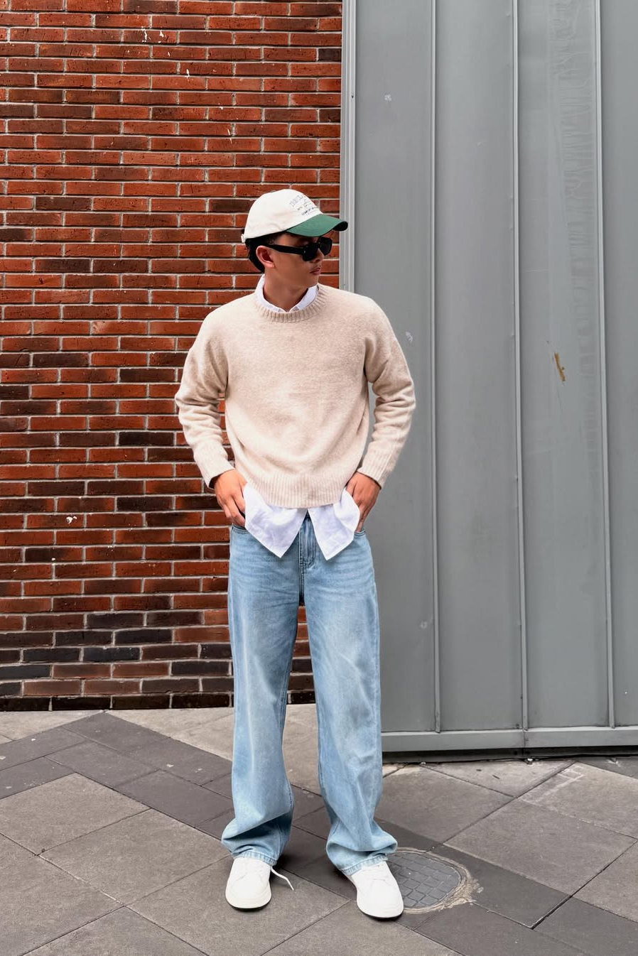 Aigo Sweater - Atasan Sweater Bahan Wool Wanita (Man)