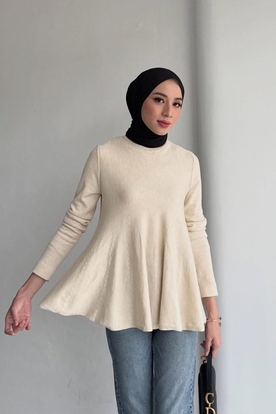 Joe Sweater - Atasan Wanita Basic Stylish Bahan Soft Knit