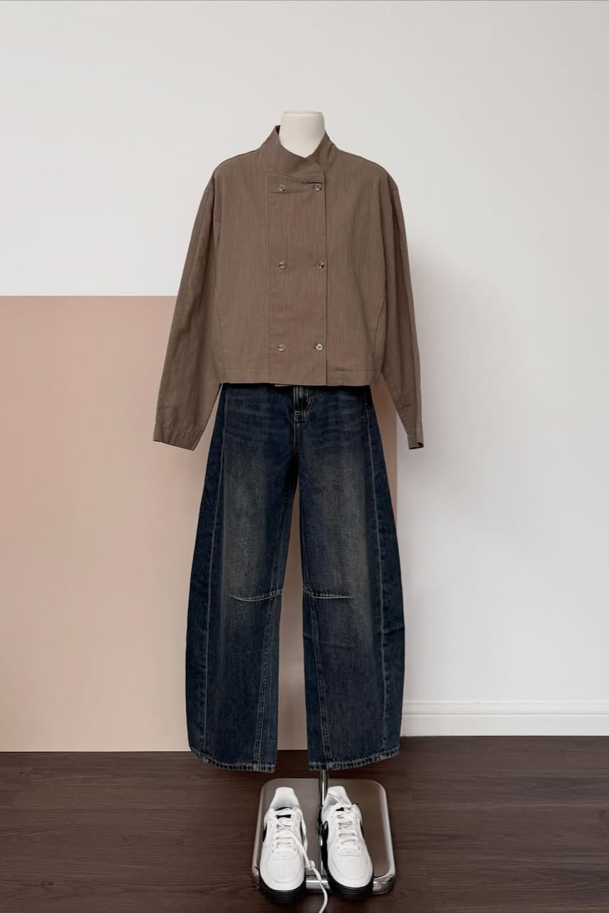 Boya Coats Jakcet - Atasan Wanita Stylish Bahan Cotton Linen HQ