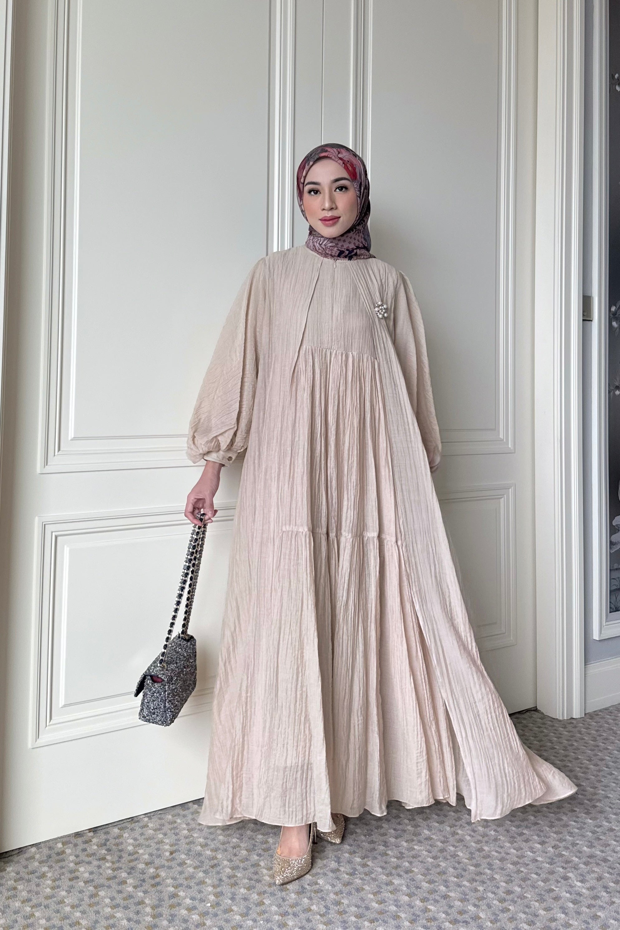Zama Dress - Outer Dress Polos Wanita Simple Elegan