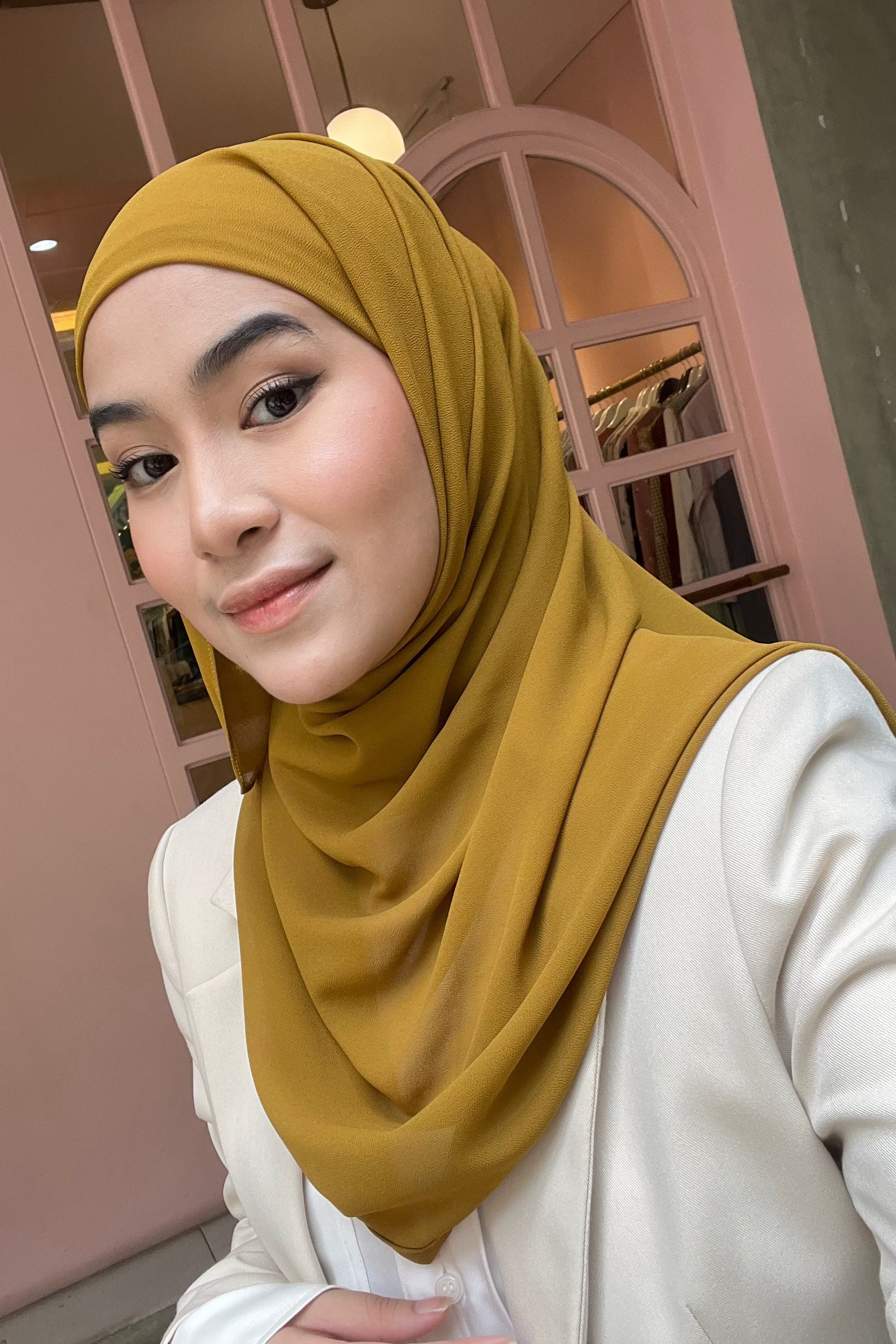 Mega Inner Shawl - Hijab Stylish Bahan Cerruty Premium
