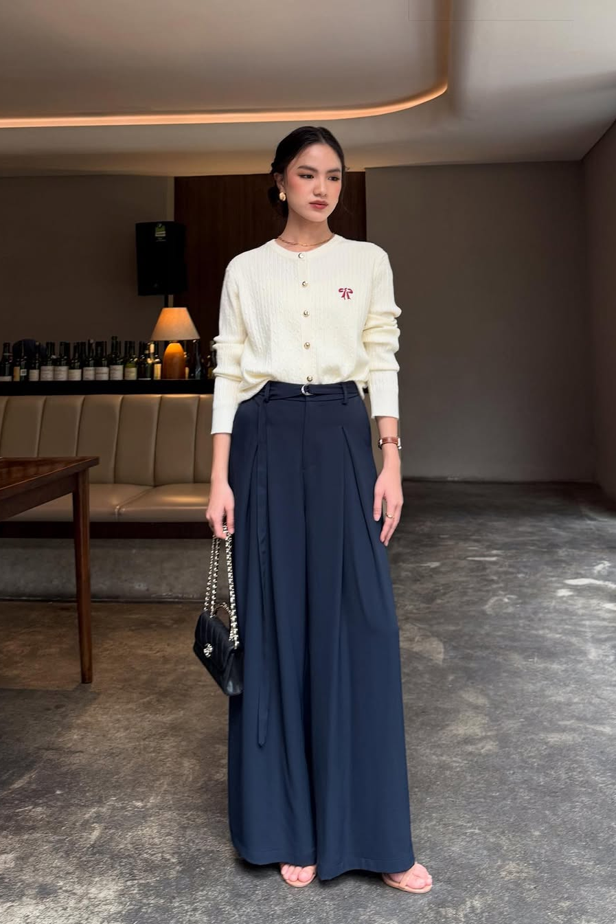 Mola Pants - Bawahan Wanita Flowy Bahan Premium Ethlion