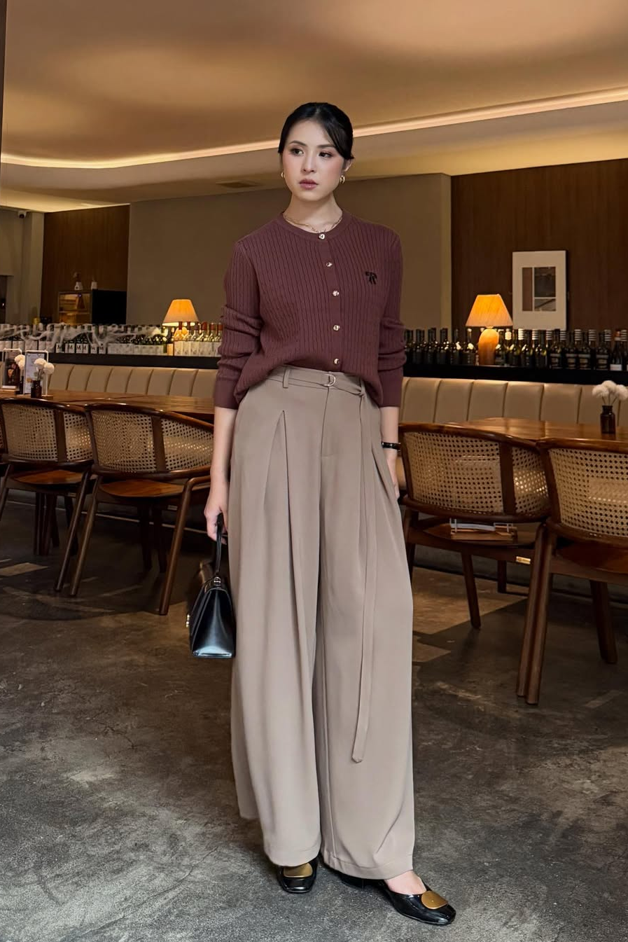 Mola Pants - Bawahan Wanita Flowy Bahan Premium Ethlion