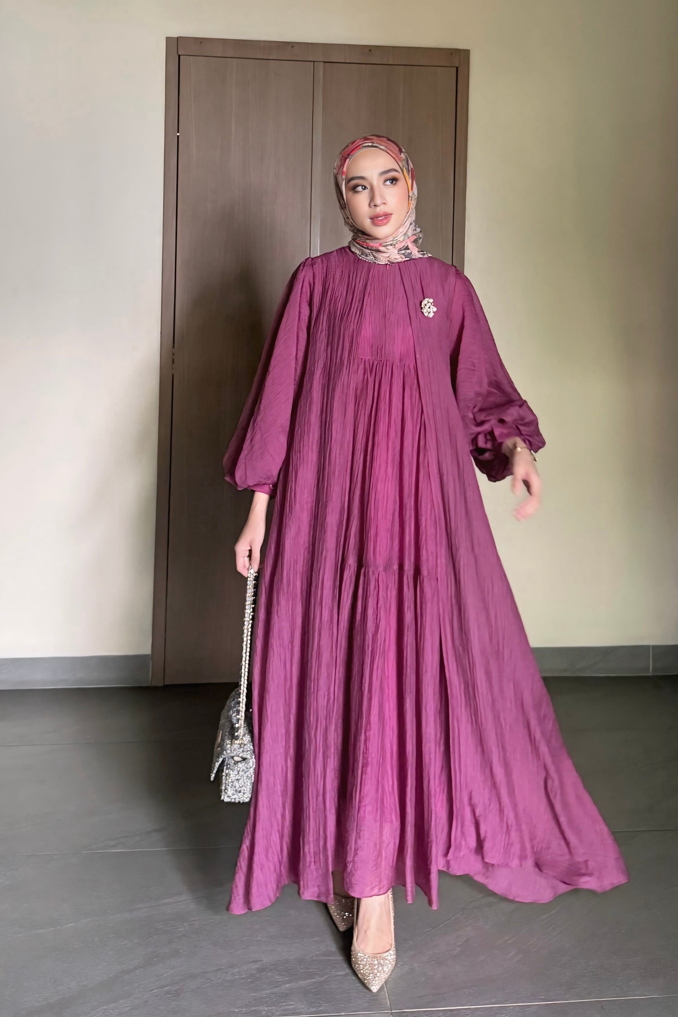 Zama Dress - Outer Dress Polos Wanita Simple Elegan