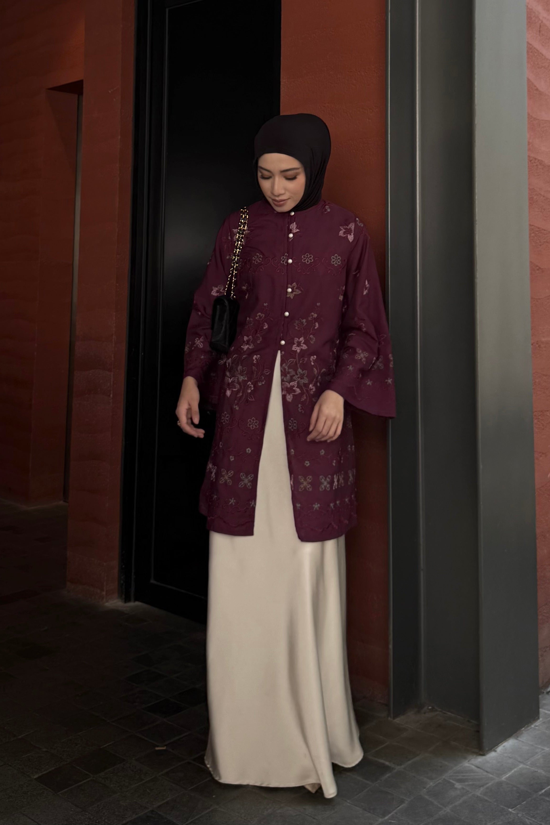 Rayana Tunic Series - Long Tunik Wanita Elegan Dan Mewah Bahan Cotton Spesial Hari Raya