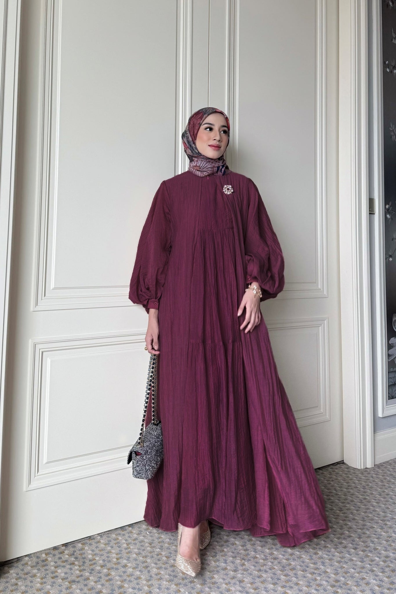 Zama Dress - Outer Dress Polos Wanita Simple Elegan
