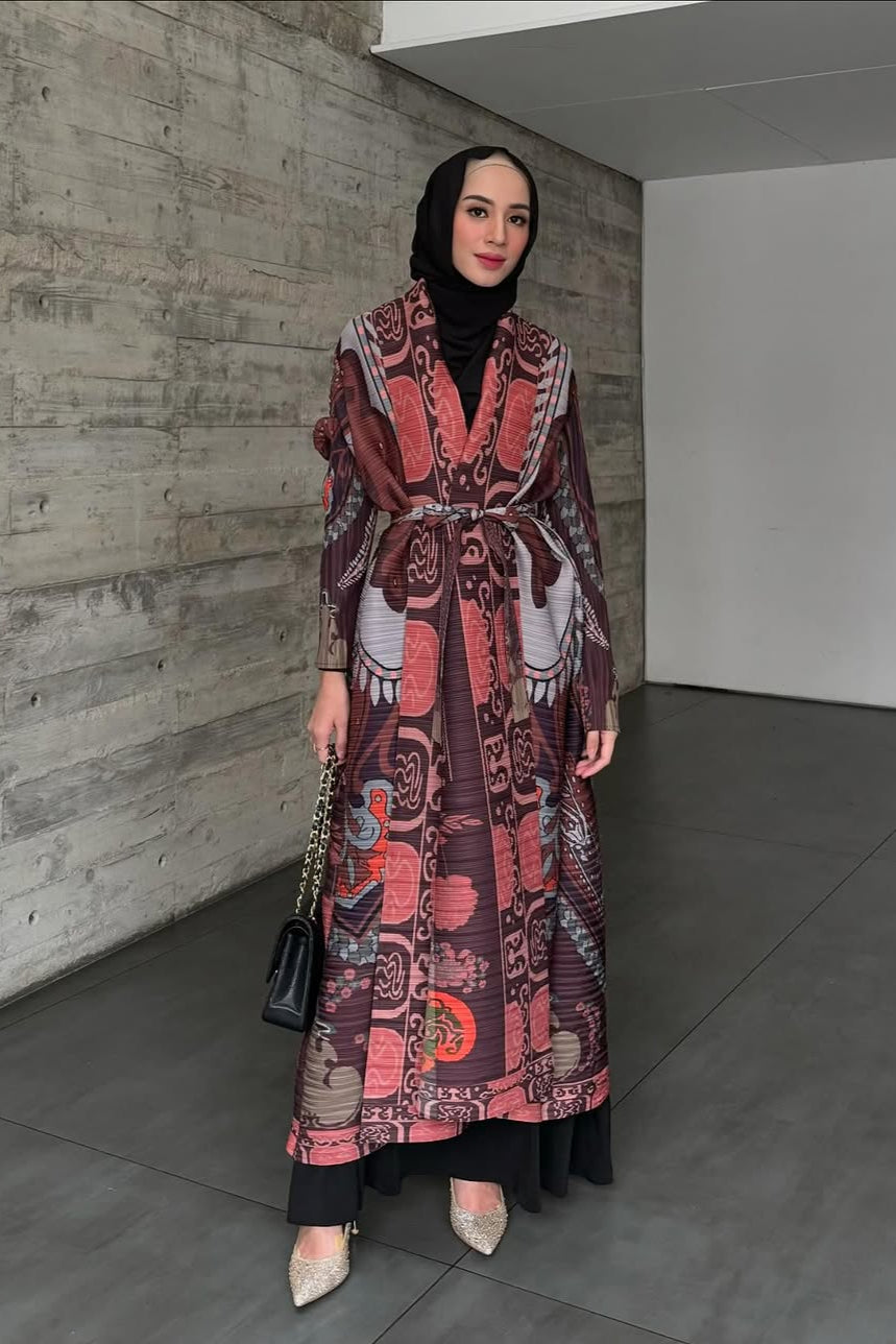 Asters Pleats Outer - Outer Wanita Mofit Etnik