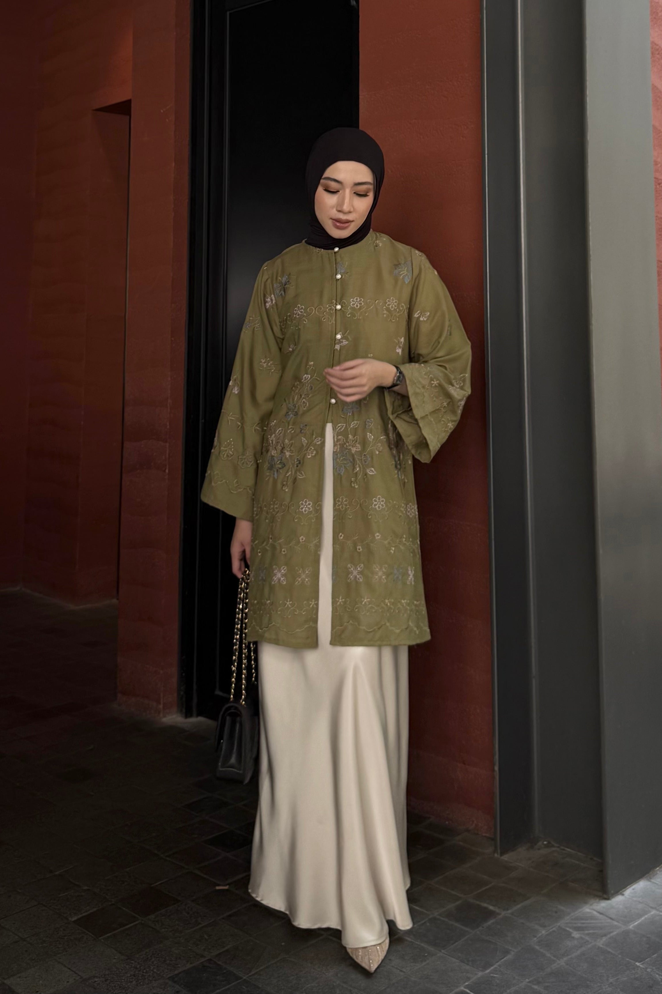Rayana Tunic Series - Long Tunik Wanita Elegan Dan Mewah Bahan Cotton Spesial Hari Raya