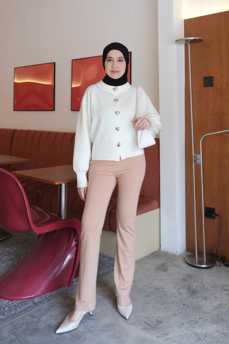 Basic Legging Pants - Celana Legging Wanita Elastis Adem Fleksibel