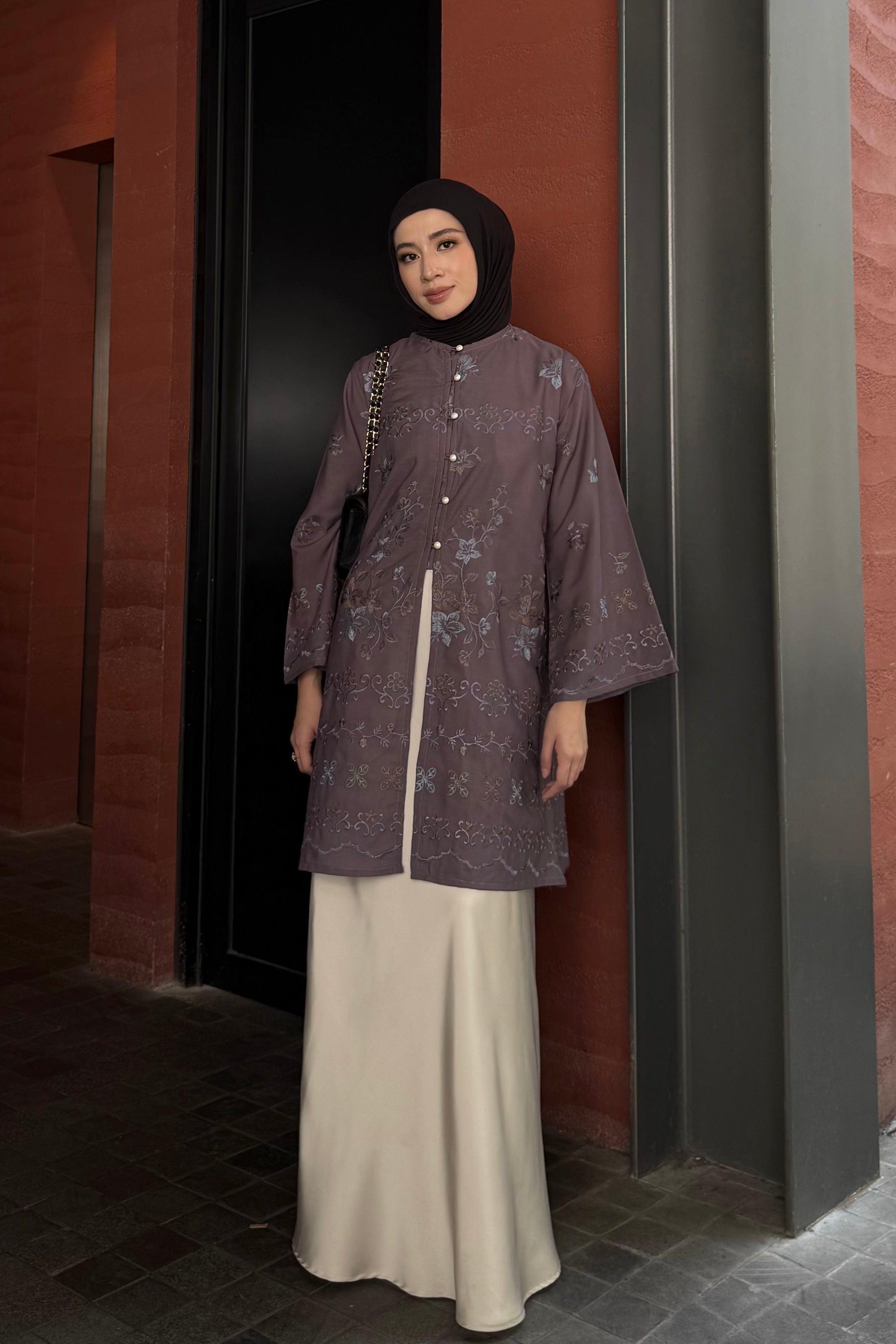 Rayana Tunic Series - Long Tunik Wanita Elegan Dan Mewah Bahan Cotton Spesial Hari Raya