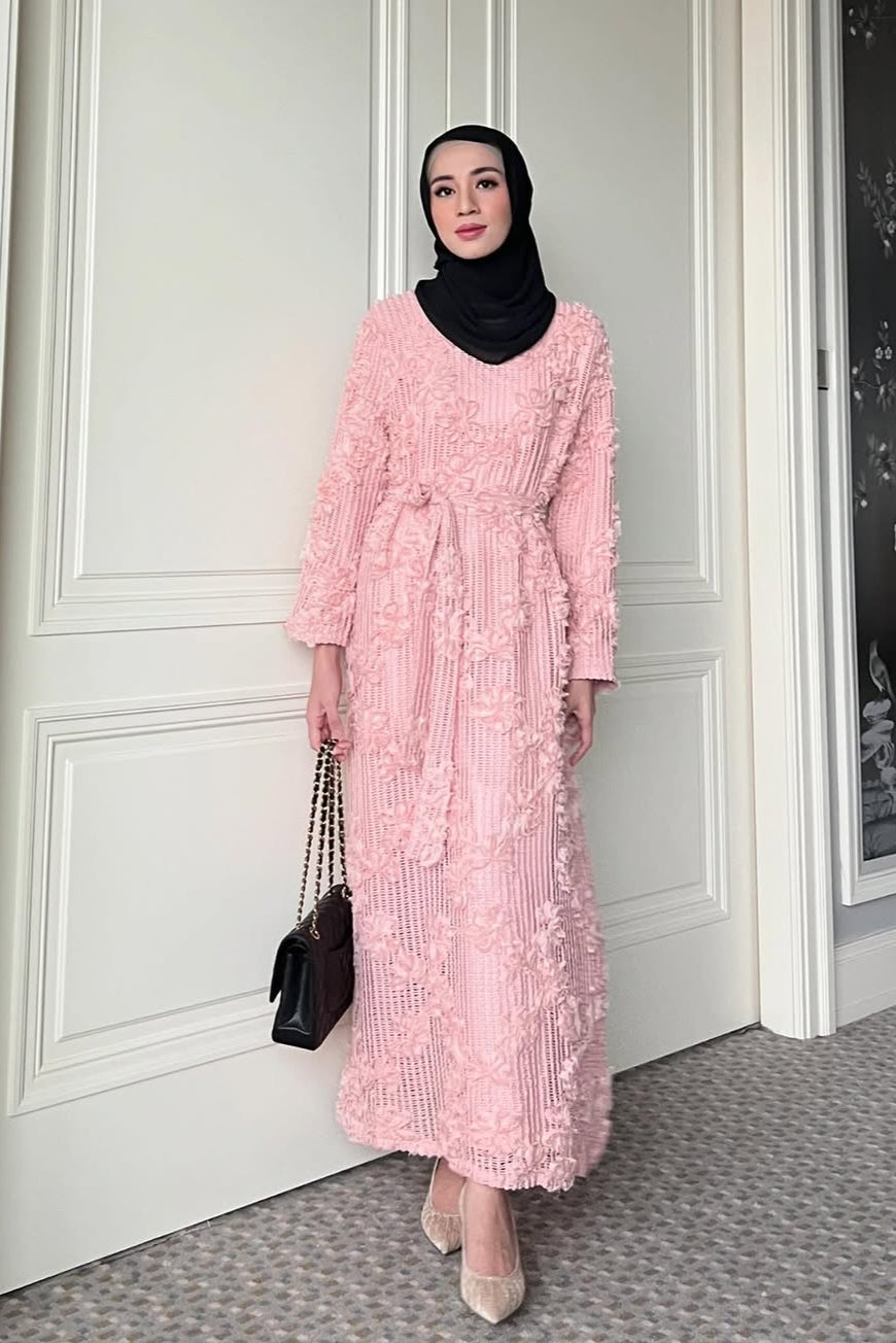 Anthea Dress - Maxi Dress Motif 3D