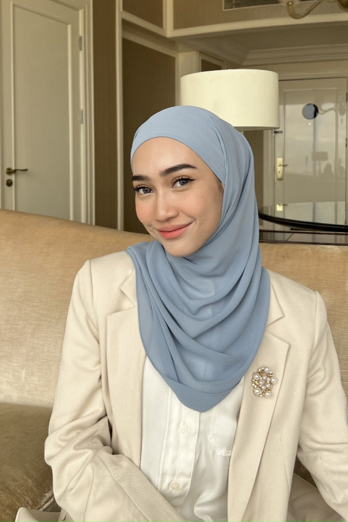 Mega Inner Shawl - Hijab Stylish Bahan Cerruty Premium