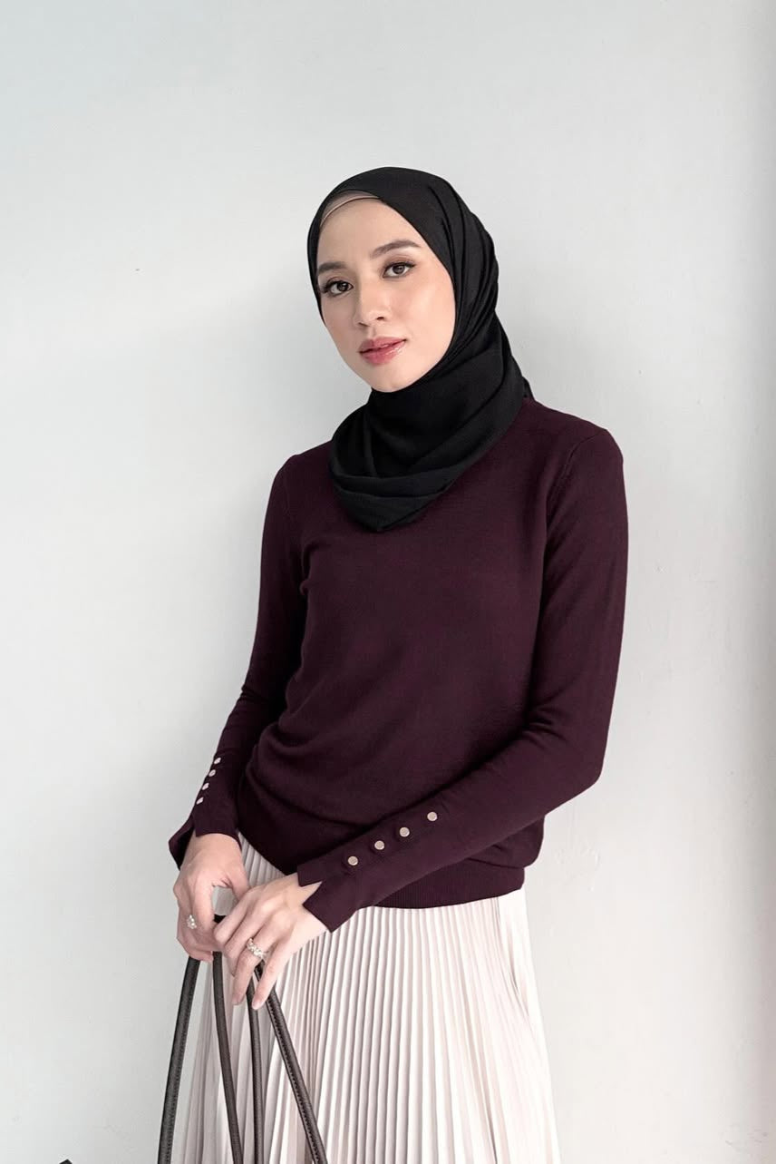 GG Inner Knit - Dalaman Atasan Wanita Bahan Rajut