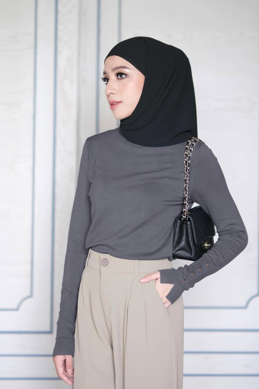 GG Inner Knit - Dalaman Atasan Wanita Bahan Rajut