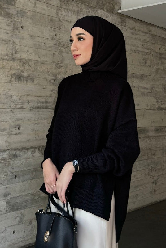 Esmee Sweater - Atasan Wanita Simple Polos Oversized