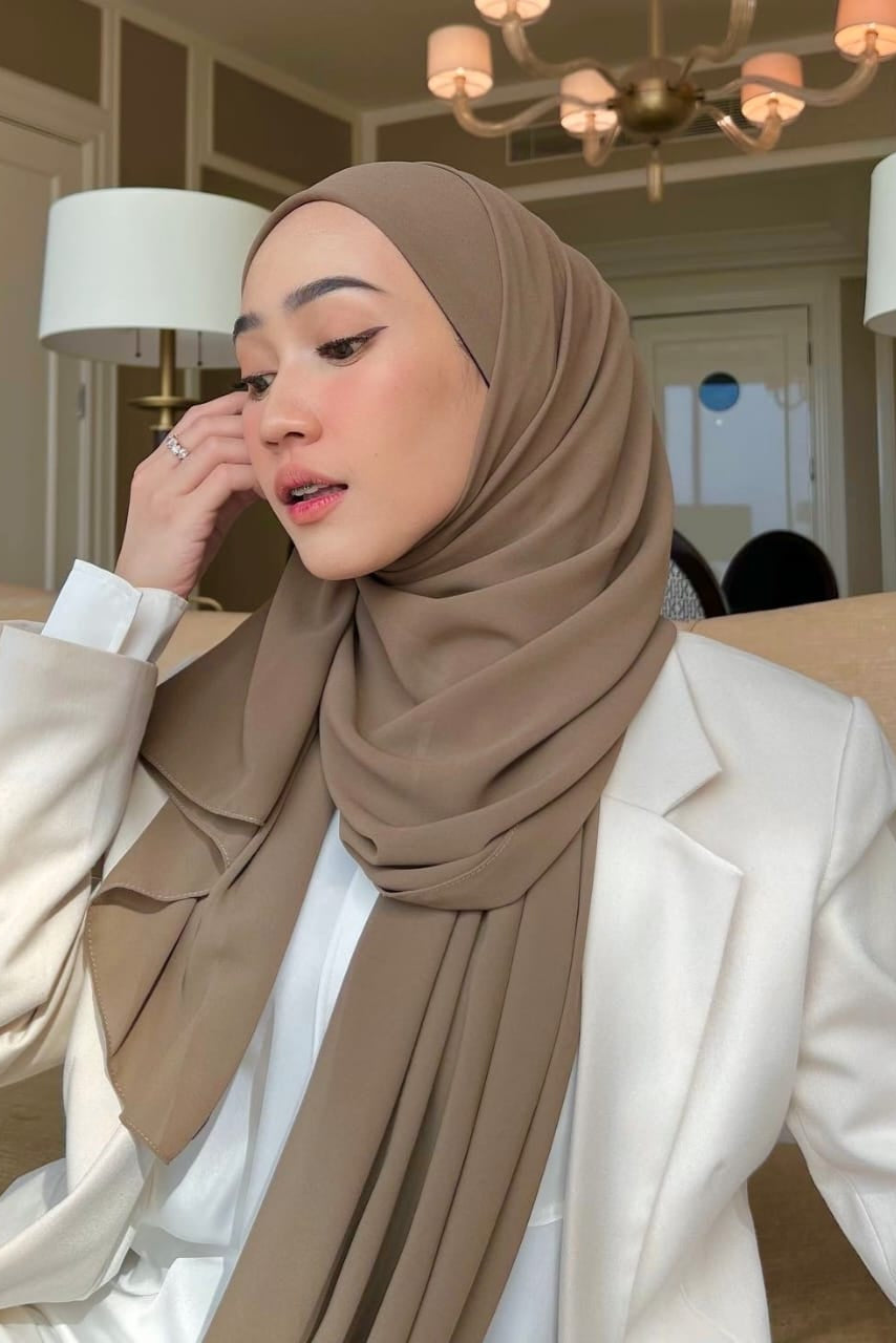 Mega Inner Shawl - Hijab Stylish Bahan Cerruty Premium