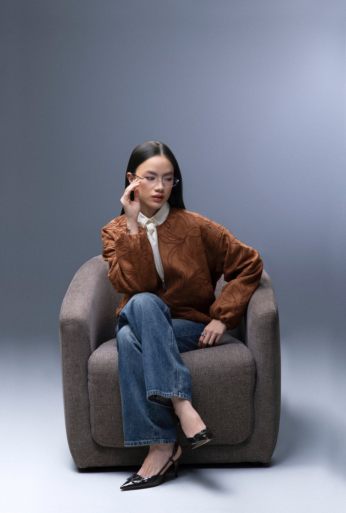 Aster Jacket - Premium Floral Embroidered Outerwear