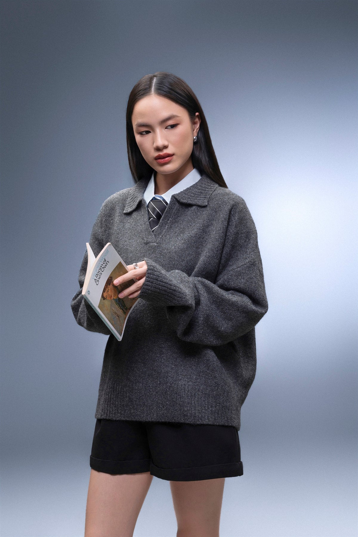 Alden Polo Sweater - Premium Wool Knitwear