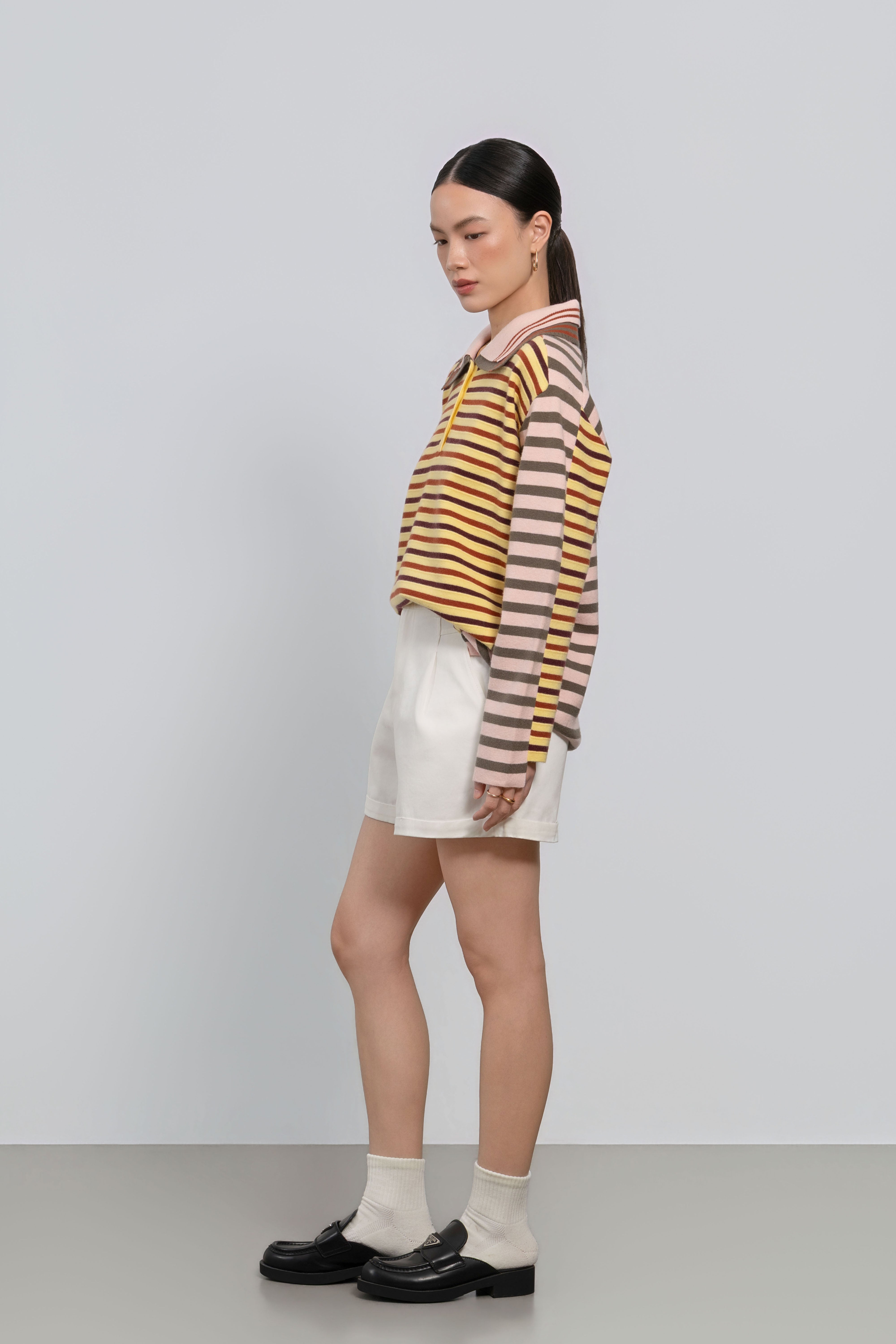 Bowie Polo Sweater - Premium Casual Knitwear