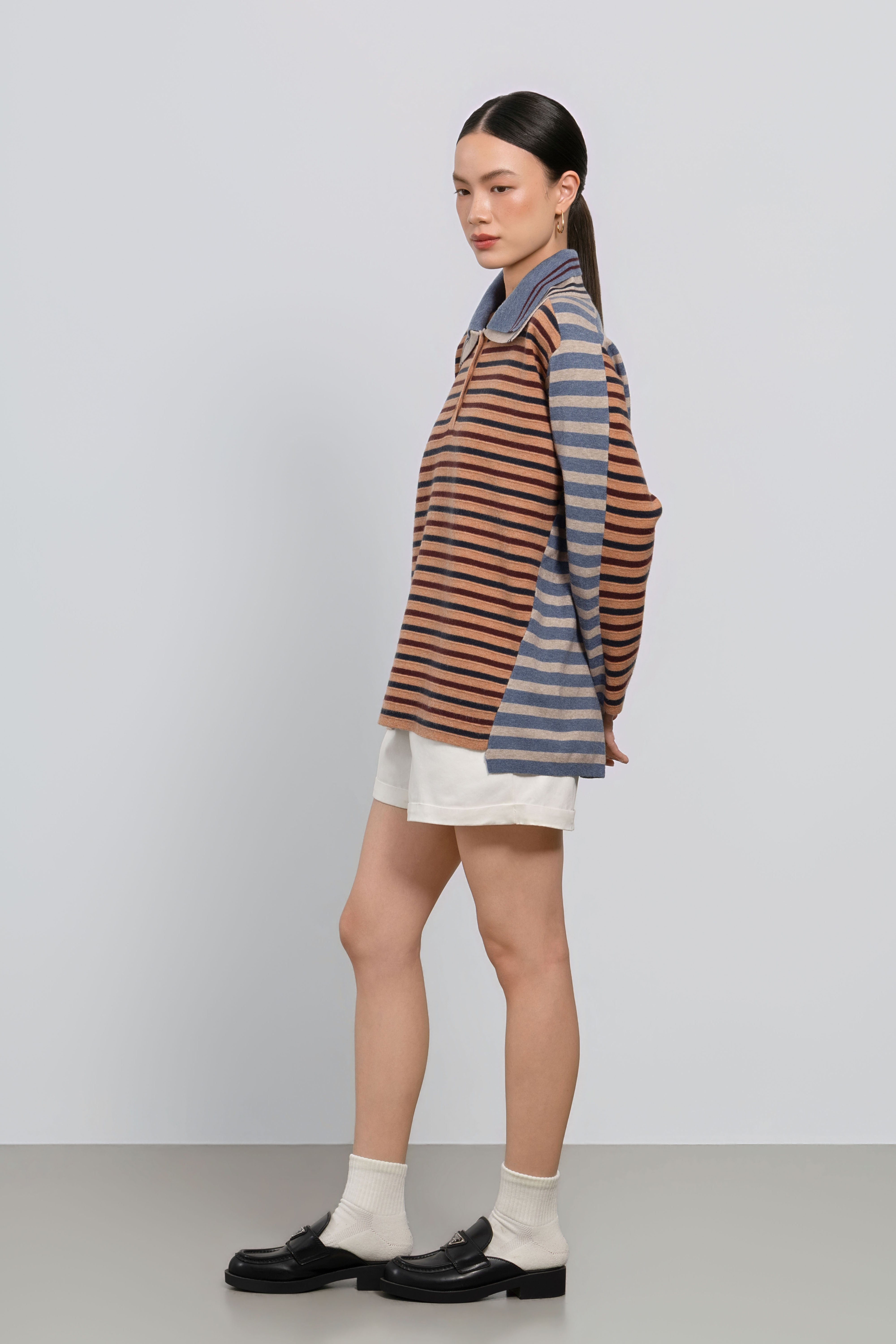 Bowie Polo Sweater - Premium Casual Knitwear